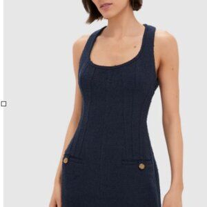 Tuckernuck Navy Tweed Britton Dress - NWT